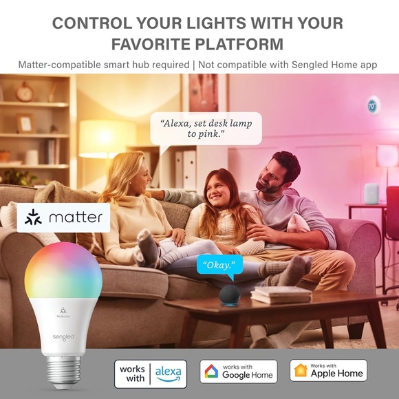 Sengled Multicolor LED Smart Light Bulb - Picture 2 of 4